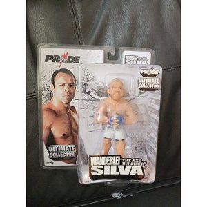 * UFC ROUND 5 Limited Edition WANDERLEI SILVA Pride Ultimate Collector Figure *